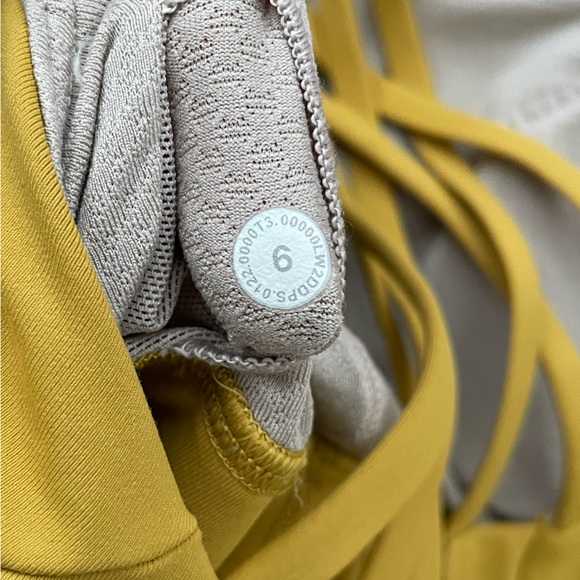 lululemon Free to be Serene Long Line Bra in Chartreuse - Picture 3 of 6